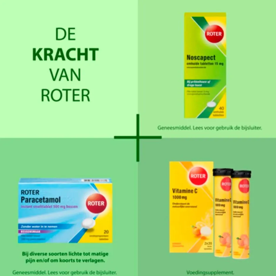 Roter Noscapect Tabletten< Luchtwegen
