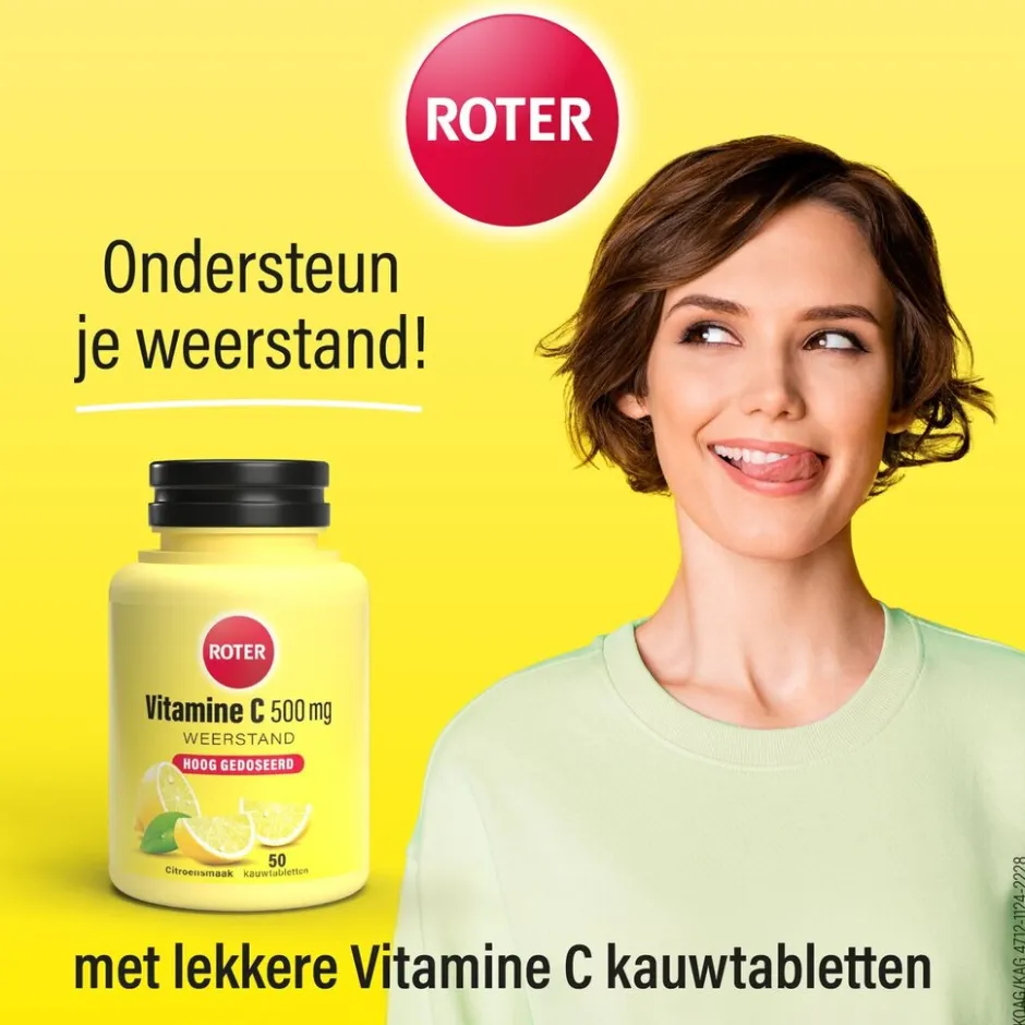 Vitamine C 500 mg Kauwtabletten|Roter Best