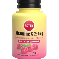 Vitamine C 250 mg Weerstand Tabletten|Roter Sale