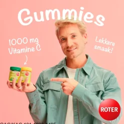 Roter Vitamine C 1000mg Citroen Gummies< Weerstand En Energie|Vitamines