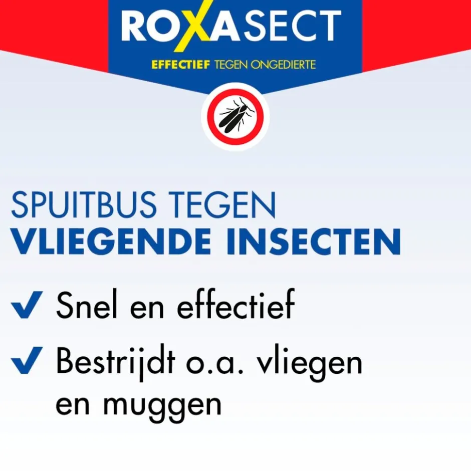 Roxasect Spuitbus tegen Vliegende Insecten< Insectenbestrijding