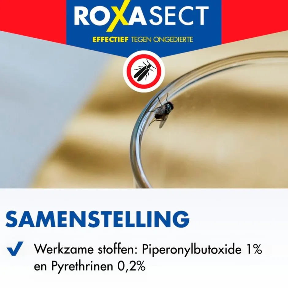 Roxasect Spuitbus tegen Vliegende Insecten< Insectenbestrijding