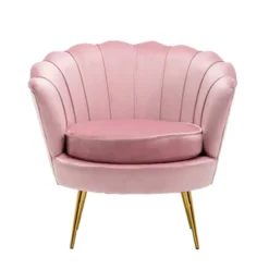 Overig Russle Schelp Fauteuil Velvet< Meubels