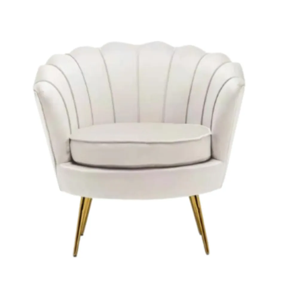 Overig Russle Schelp Fauteuil Velvet< Meubels
