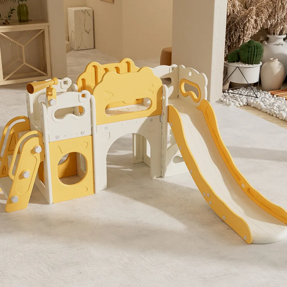 Russle Speeltoestel Kasteel XL met Glijbaan< Speelhuisjes|Speeltoestellen