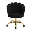 Russle Velvet Schelp Bureaustoel< Meubels