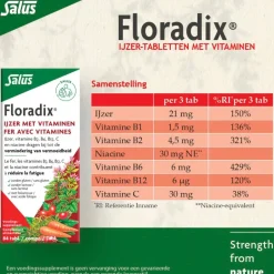 Floradix Salus Ijzer Tabletten< Mineralen