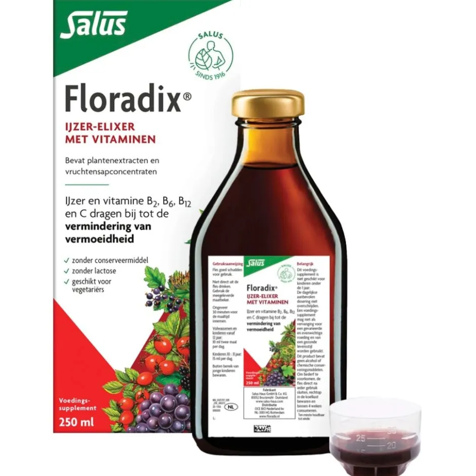 Salus Vloeibaar IJzer-Elixer|Floradix Online