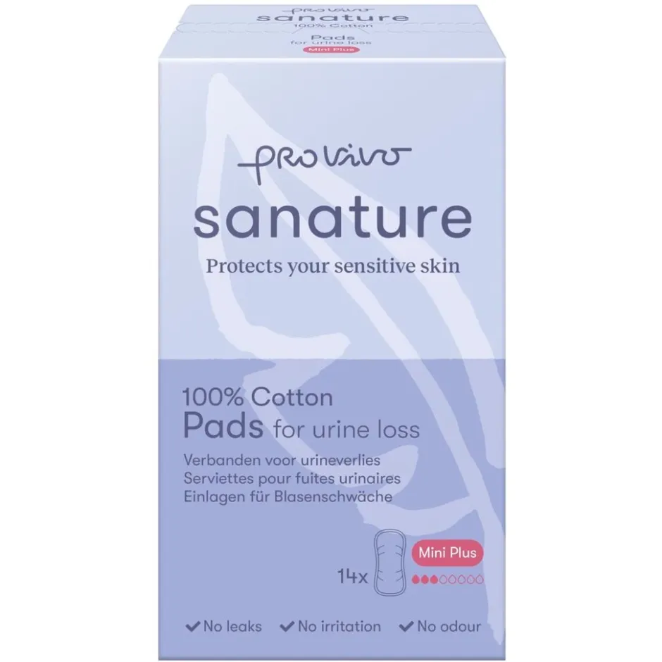 Pro Vivo 100% Katoenen Mini Plus Incontinentieverband|Sanature Sale
