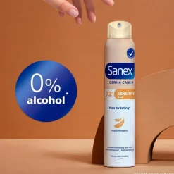 Sanex Derma Care+ Sensitive 72h Antitranspirant Deodorant Spray< Deospray