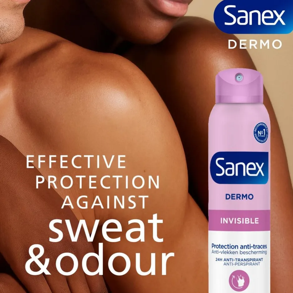 Dermo Invisible 24-Uur Antitranspirant Spray|Sanex Hot