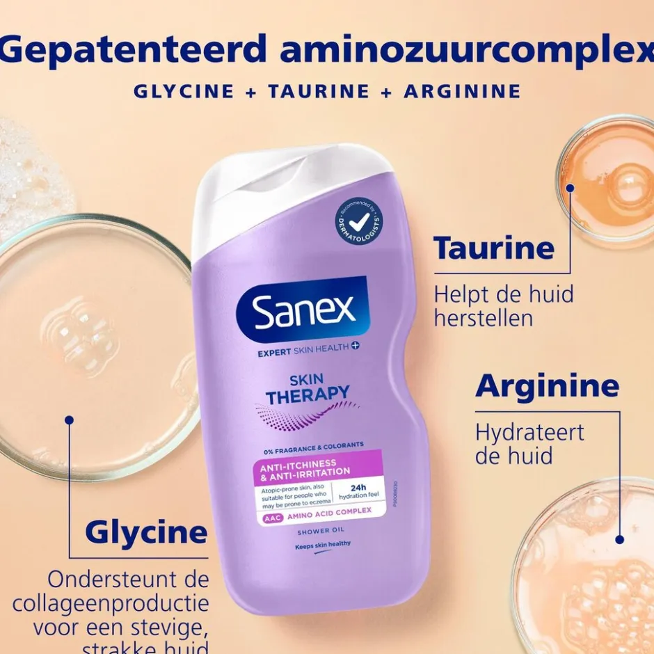 Expert Skin Health+ Skin Therapy Anti-irritatie Doucheolie|Sanex Discount
