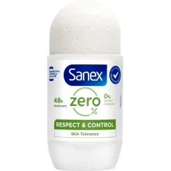 Zero% Respect & Control 48H Deodorant Roller|Sanex Online