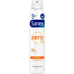 Zero% Sensitive 48H Deodorant Spray|Sanex Best