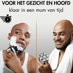 Sansbeauté Hoofdscheerapparaat + Extra Scheerkop - Skull Shaver - Pro Magnetic<Heren Elektrische Scheerapparaten