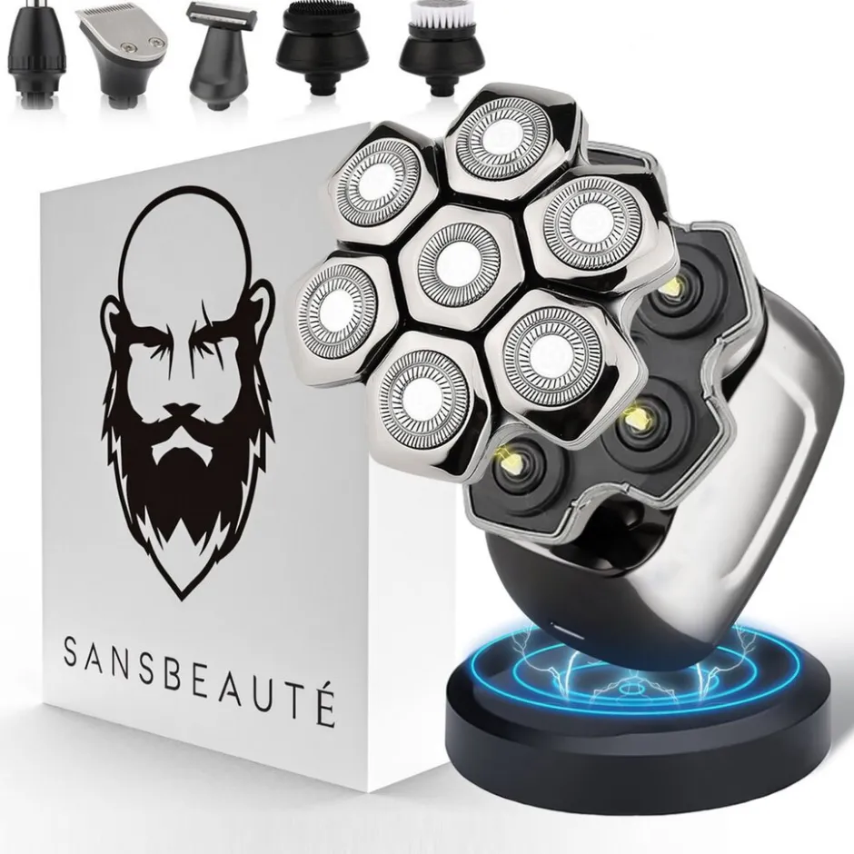 Sansbeauté Hoofdscheerapparaat Pro Magnetic<Heren Multigroomers|Elektrische Scheerapparaten