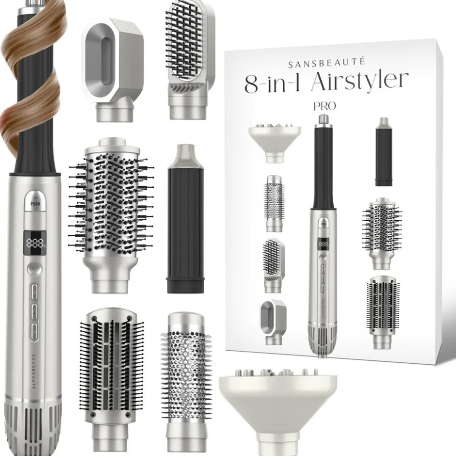 ® 8-in-1 Airstyler met Diffuser|Sansbeauté Best
