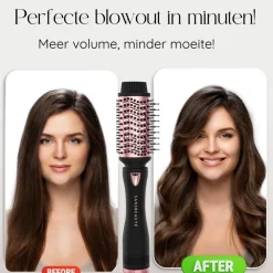 Sansbeauté ® 4-in-1 Fohnborstel - Haarborstel - Krulborstel< Haarstylers