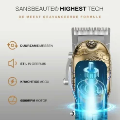 4-in-1 Professionele Tondeuse Mannen - Haartrimmer - Baardtrimmer|Sansbeauté Best