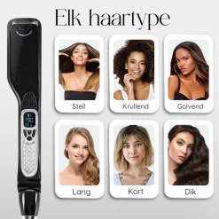 Sansbeauté Professionele Stoomstijltang 4.1< Haarstylers