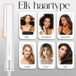 ® Sanstraight Wet-to-Dry Stijltang - Alternatief Stoomstijltang - Straightener|Sansbeauté