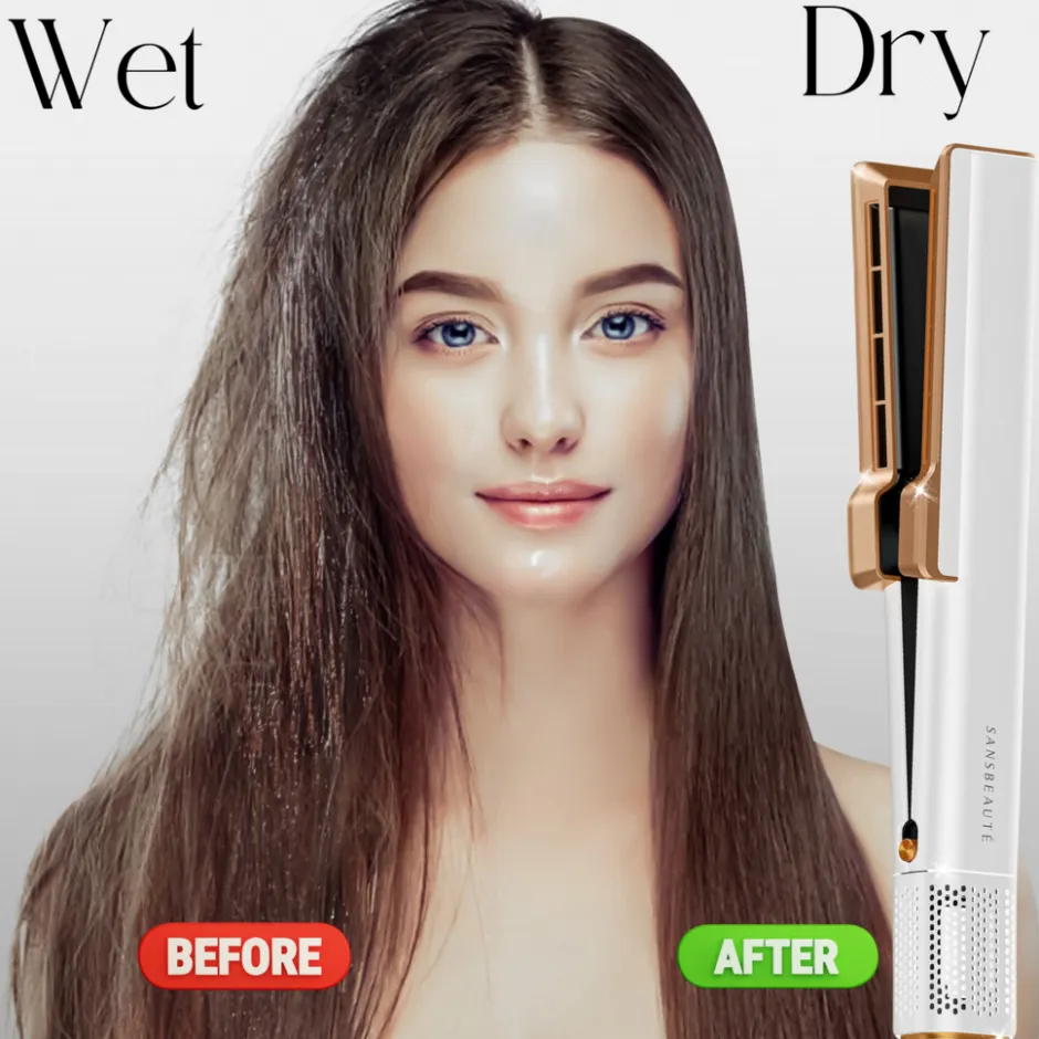 ® Sanstraight Wet-to-Dry Stijltang - Alternatief Stoomstijltang - Straightener|Sansbeauté