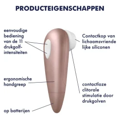 Satisfyer 1 Air Pulse Vibrator< Seksspeeltjes