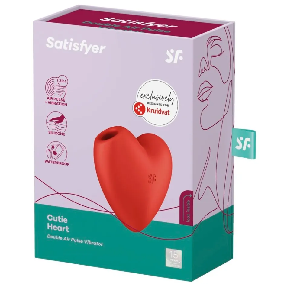 Satisfyer Cutie Heart Vibrator< Seksspeeltjes