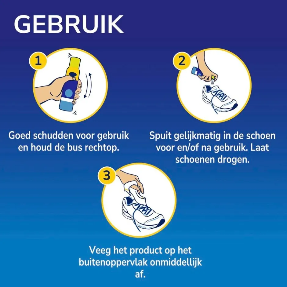Dr. Scholl's Scholl Deodorant Schoenenspray< Zweetvoeten