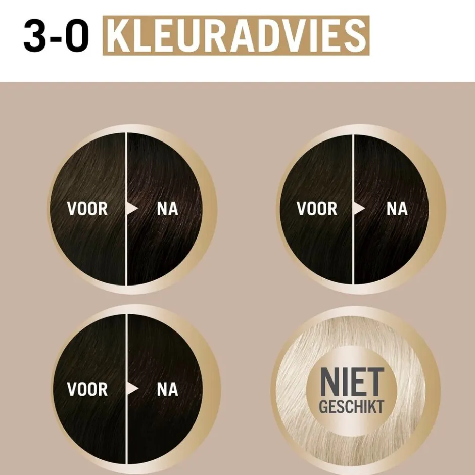 Schwarzkopf creme supreme 3-0 Natuurlijk Extra Donkerbruin Verzorgende Crèmekleuring< Haarverf