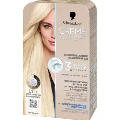Schwarzkopf creme supreme L1++ Verzorgende Lightener< Haarverf