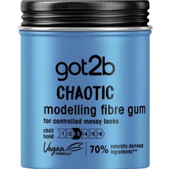 Got2B Schwarzkopf Chaotic Modelling Fibre Gum< Haarklei