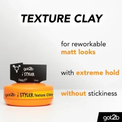 Got2B Schwarzkopf I Styler Texture Clay< Haarklei
