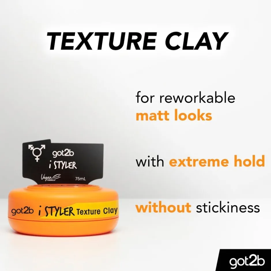 Got2B Schwarzkopf I Styler Texture Clay< Haarklei