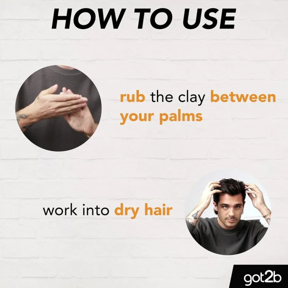Got2B Schwarzkopf I Styler Texture Clay< Haarklei