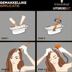 Schwarzkopf Vital R4 Donkerbruin Haarverf Uitgroeiset|Schwarzkopf Color Outlet