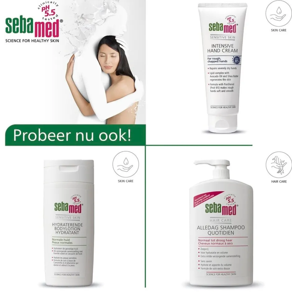 Alledag Zeepvrije Shampoo|Sebamed Discount
