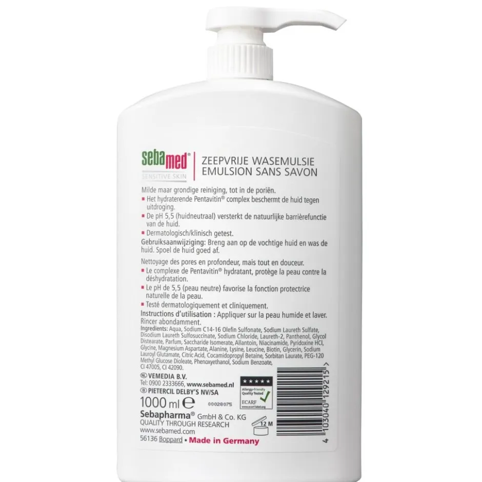 Zeepvrije Wasemulsie|Sebamed Outlet