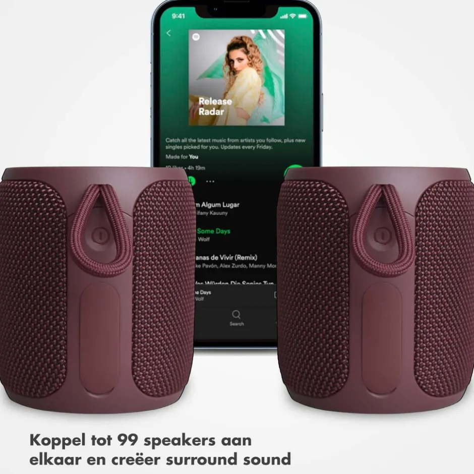 AquaPlay Waterdichte Bluetooth Speaker|Selencia Discount