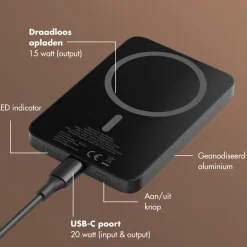 Selencia Magsafe Powerbank 5000 mAh< Powerbanks