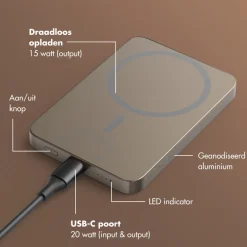 Selencia Magsafe Powerbank 5000 mAh< Powerbanks