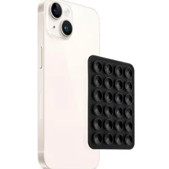 Selencia Two Pack Zuignap Telefoon Sticker< Telefoonhouders