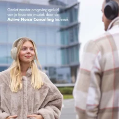 Selencia Urban Play Draadloze Bluetooth Koptelefoon met Active Noise Cancelling< Koptelefoons