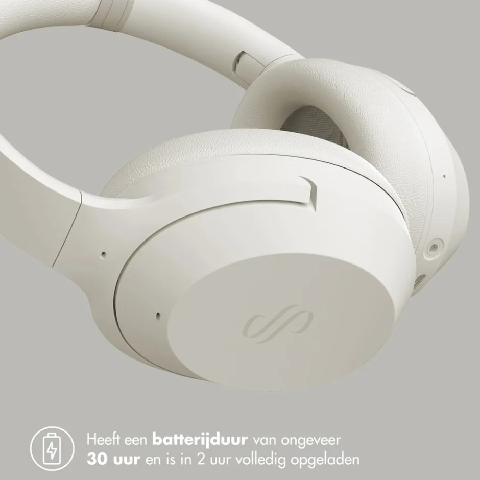 Selencia Urban Play Draadloze Bluetooth Koptelefoon met Active Noise Cancelling< Koptelefoons