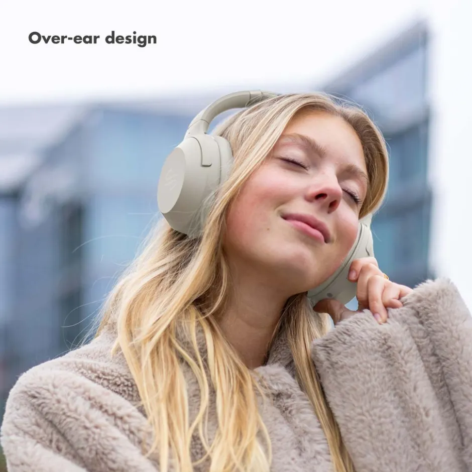 Selencia Urban Play Draadloze Bluetooth Koptelefoon met Active Noise Cancelling< Koptelefoons