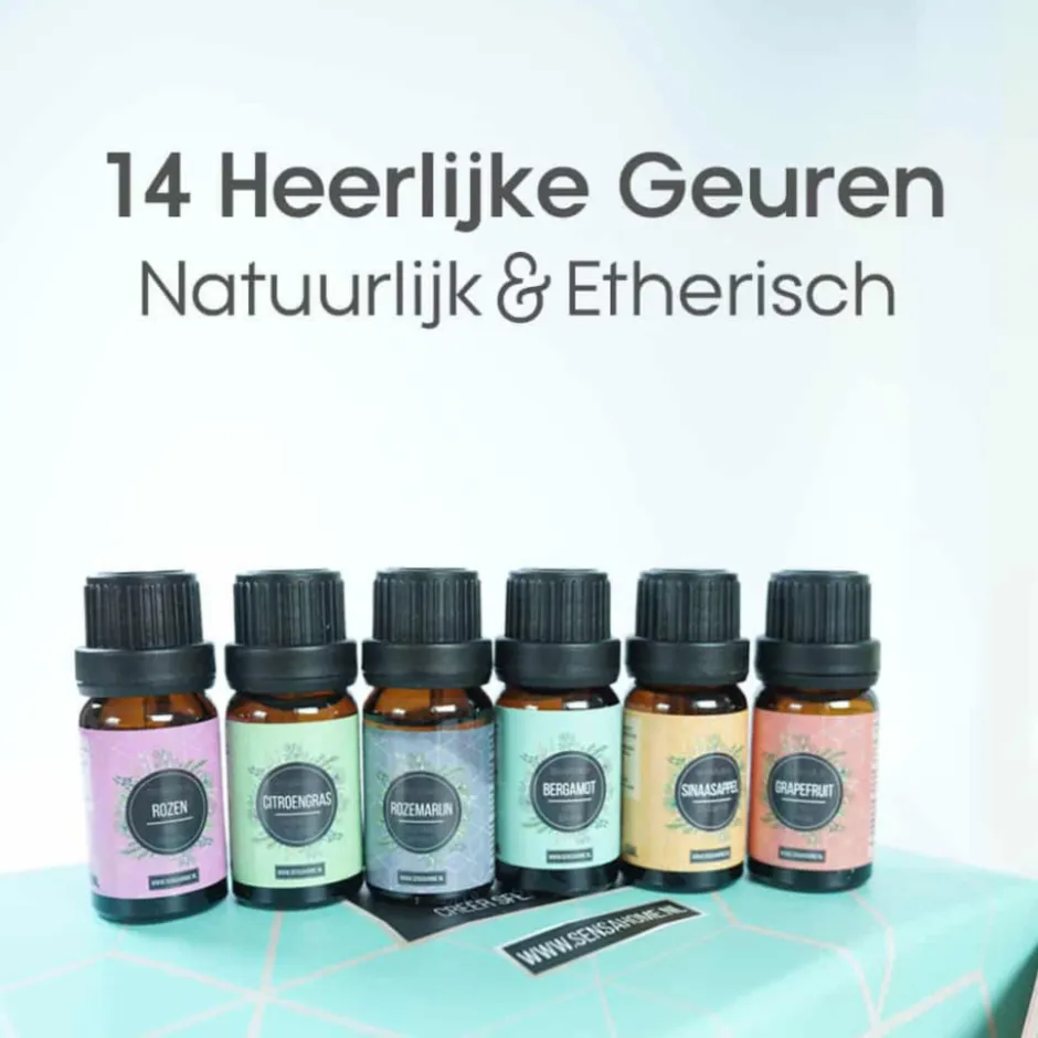 Etherische Oliën 14 stuks 100% puur en natuurlijk|SensaHome Best