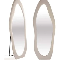 Gestoffeerde Staande Spiegel Shaped|SensaHome Online
