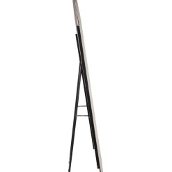 SensaHome Gestoffeerde Staande Spiegel Oval< Woonaccessoires