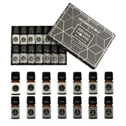 SensaHome Geuroliën Set 14 Premium Geuren voor Luchtbevochtiger Aromadiffuser Oliebrander< Aromatherapie