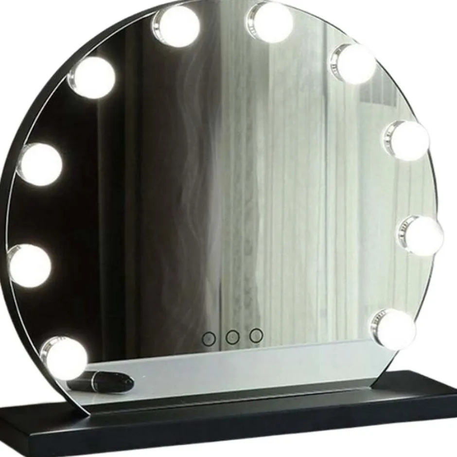 SensaHome Hollywood Spiegel met Verlichting 3 Lichtstanden Verstelbaar< Woonaccessoires